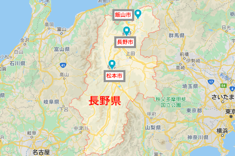 参加者の出身地地図